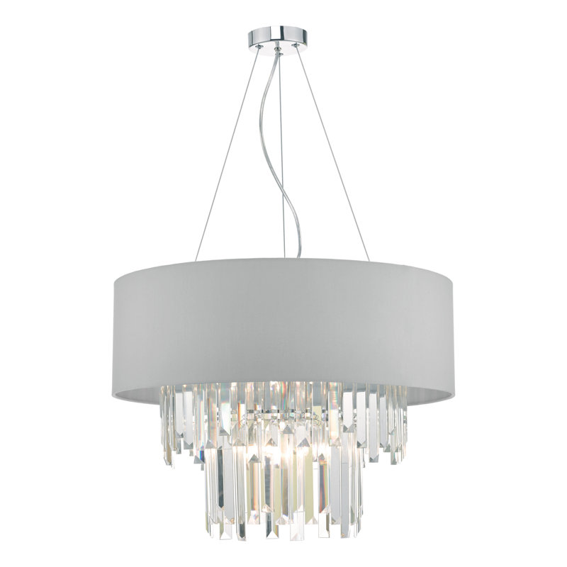 6 - Light Crystal Chandelier