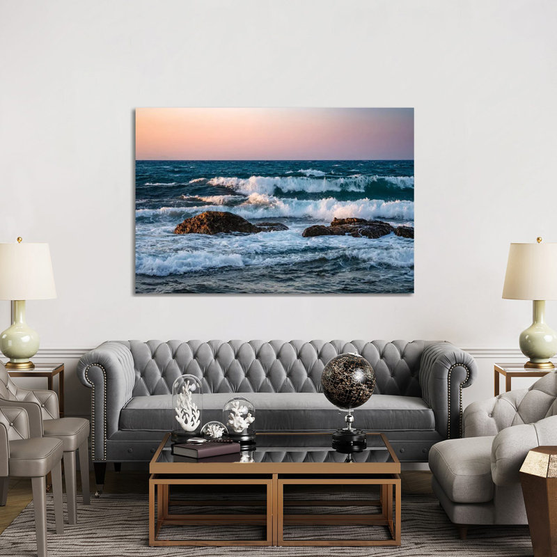Mediterranean Sea Sunset, Greece by Matteo Colombo - Gallery-Wrapped Canvas Giclée on Canvas, Wrapped Canvas