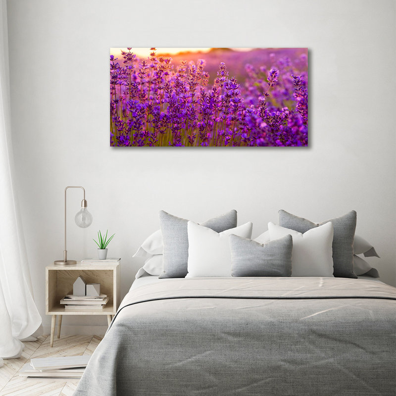 Lavender Field - Wrapped Canvas Print