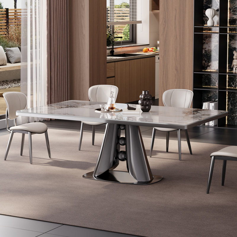 Dezra, Blanc / Gris, H 29,5 po x L 55,1 po x l 31,5 po