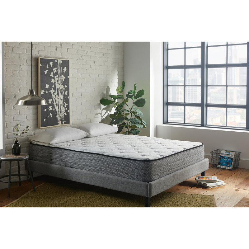 Matelas double en mousse viscoélastique imprégnée de gel de 10 po avec 884 ressorts ensachés - mousse confortable et rembourrage supplémentaire