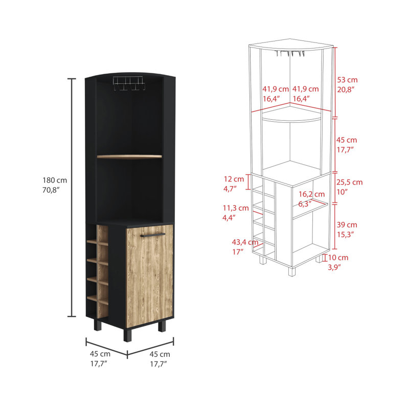 Armoire de bar Kaia