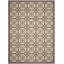 Tapis beige à motif géométrique Herefordshire-20858258