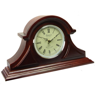Modern & Contemporary Solid Wood Quartz movement / Crystal Tabletop Clock with Alarm