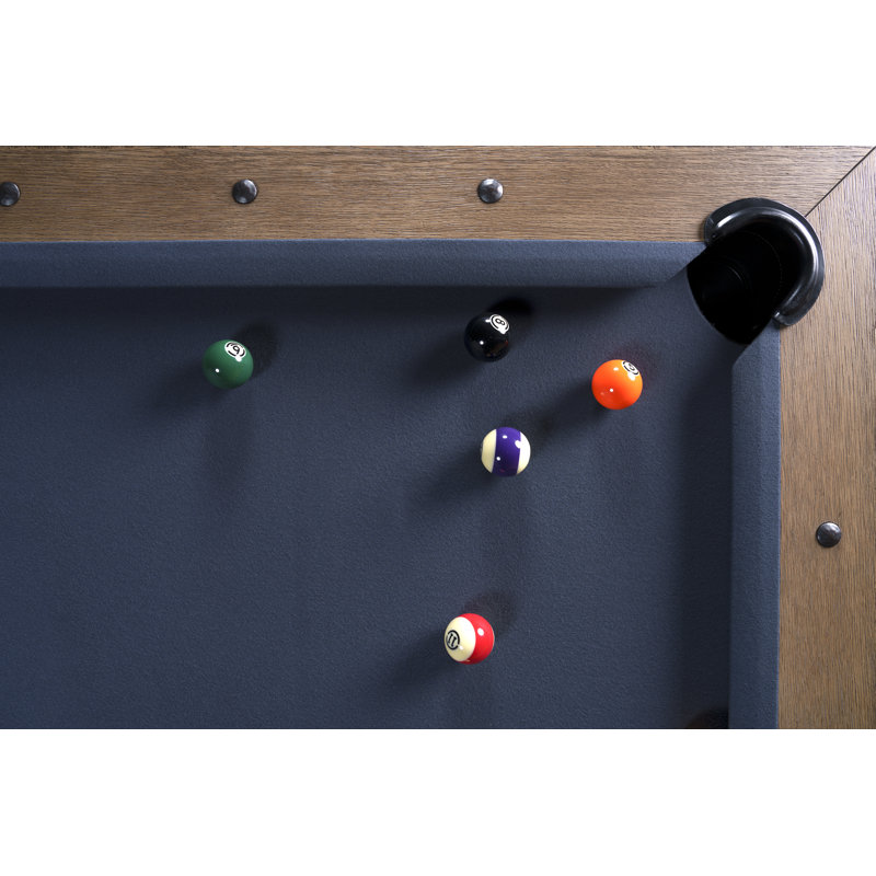 Hank 7' Slate Pool Table With Professional Installation Include, Table size 7