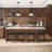 Modern Upholstered Counter Stools with Thick Wide Cushion-399016768-401906008