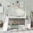 Twin Over Twin House Bunk Bed With Convertible Slide-1744785009