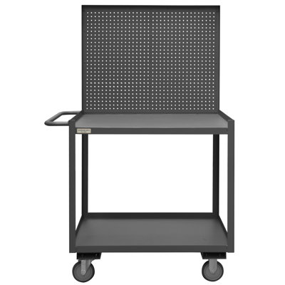 36'' W Metal Top Workbench with Wheels