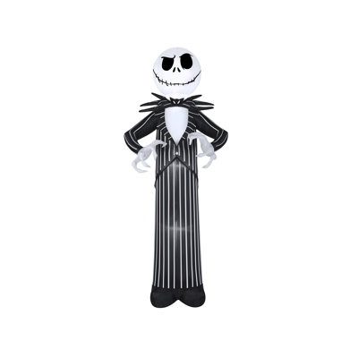 Décoration de pelouse gonflable d'Halloween Jack Skellington 10 pi Gemmy Industries The Nightmare Avant Noël