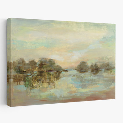 Lac Dreamy - bleu, brun, gris, vert