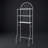 Stylish And Functional 3-Shelf Over The Toilet Space Saver - White