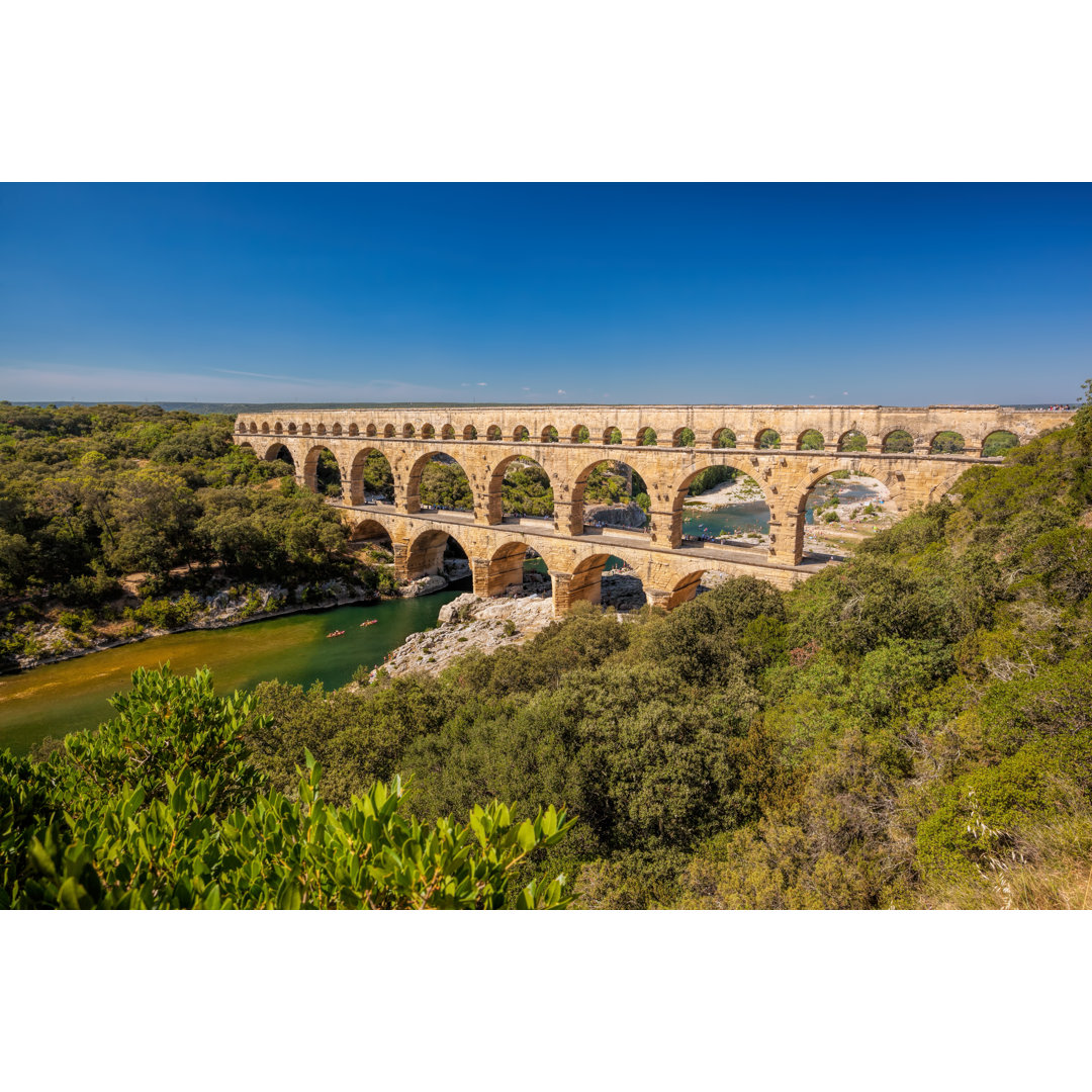 Pont Du Gard - Leinwandbild