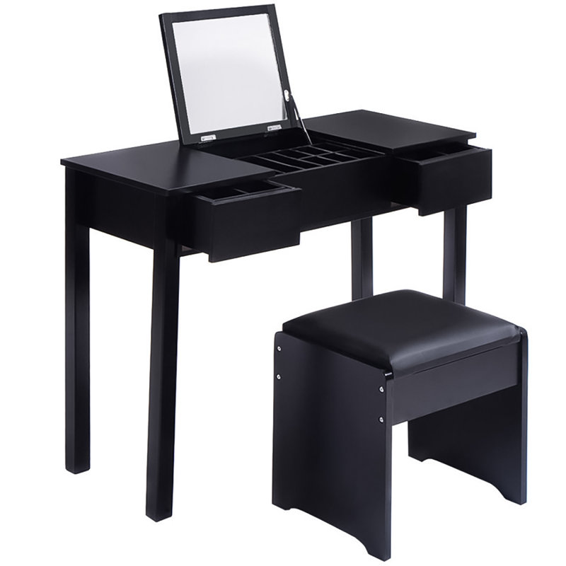 Coiffeuse Beanland, Noir