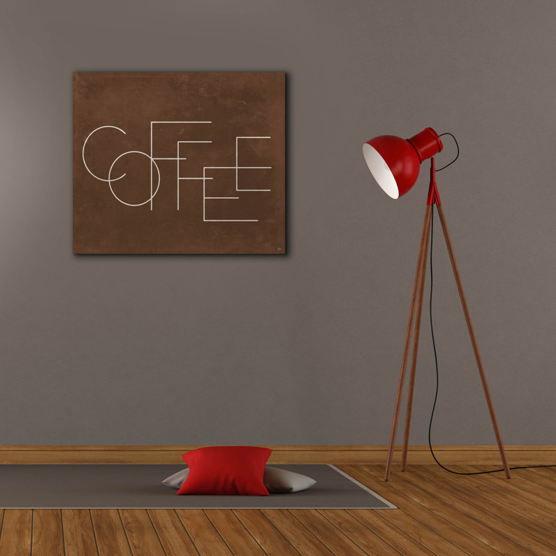 «Epic Graffiti» «Coffee I» par Jess Aiken, art mural sur toile, H 26 po x l 30 po x P 1,5 po