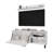 TV Stand Melamine With Open Storage
