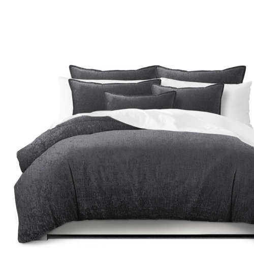 Colcha Linens Gray Microfiber Comforter Set | Wayfair