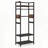Heavy-Duty Freestanding Closet Organizer with Hanging Rod and Hooks