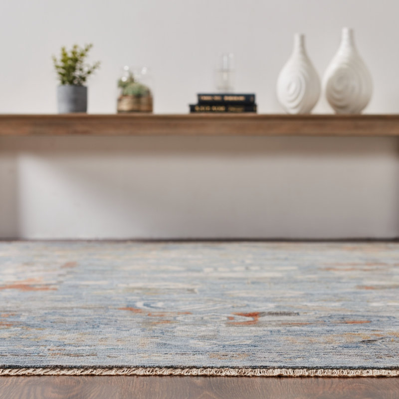 Heritage Revival Hand Knotted Area Rug, Rectangle 9' x 12'