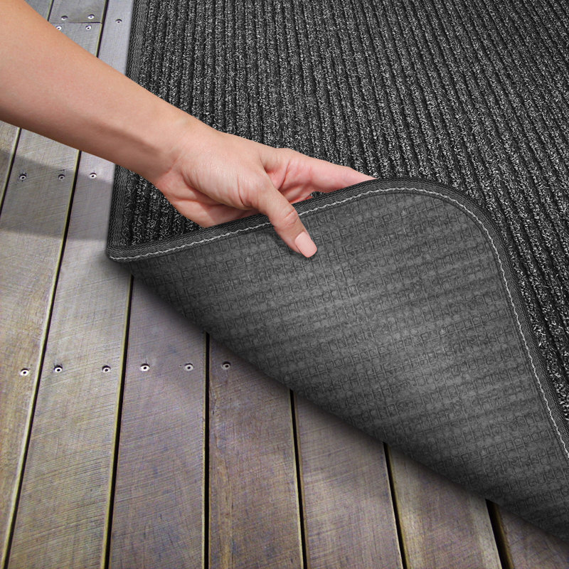 Tapis de porte d'extérieur antidérapant Malbaie, 2 pi x 3 pi
