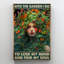 «Woman Butterfly Into the Garden I Go», impression sur toile tendue-1893271745