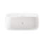 Cavidan 59'' x 30'' Freestanding Soaking Bathtub-1735649157