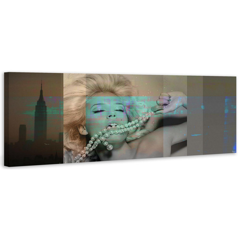 1 Piece Wrapped Canvas Wall Art, 25cm H x 76cm W