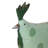 21"H Metal Polka Dot Standing Hen Decor Animal Statue