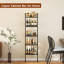 20 Bottle Wine Bottle Rack Black