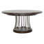 West Camden Round Walnut Wood Dining Table