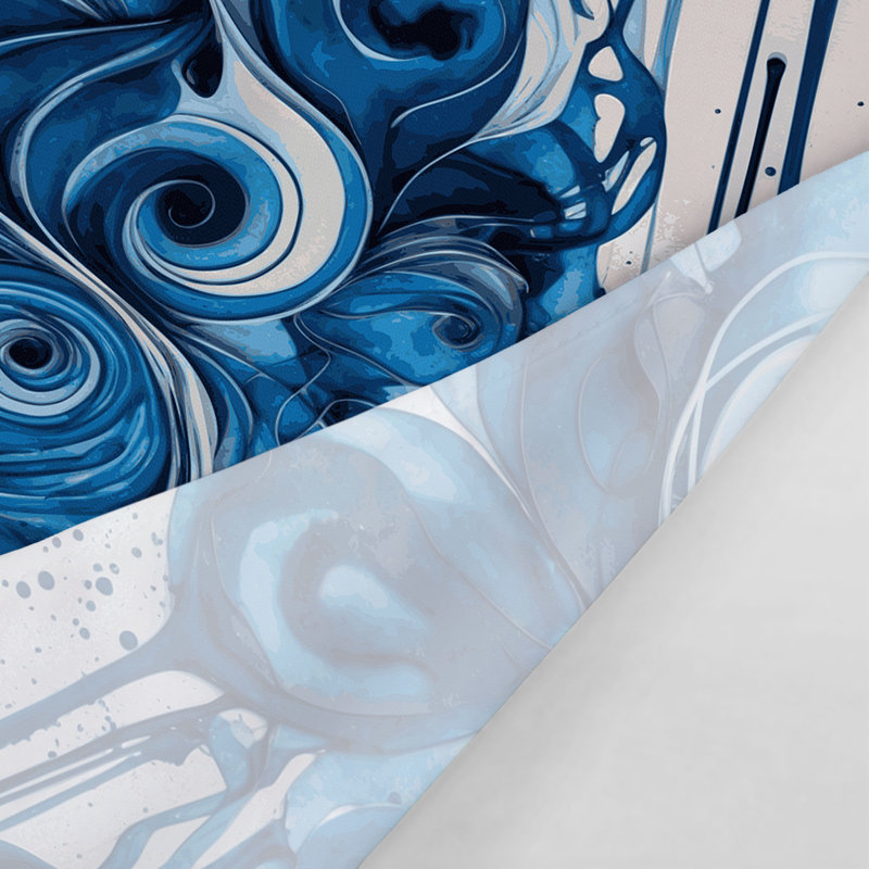 Tapisserie murale aquarelle abstraite 17, 68 po x 80 po