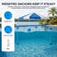 Sunjoy 10 pi x 10 pi Auvent de piscine flottant avec sac de transport-130617920