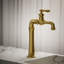 Artifacts Gentleman's Single Hole Bathroom Faucet with Drain Assemby-161633456