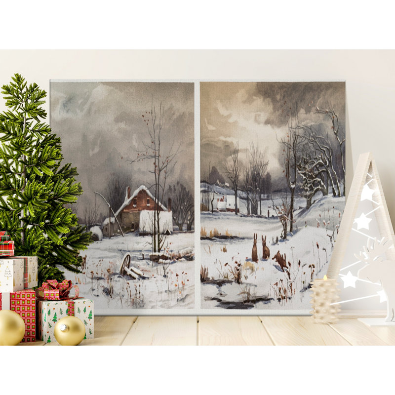 1 Piece Wrapped Canvas Wall Art Set, 32x24