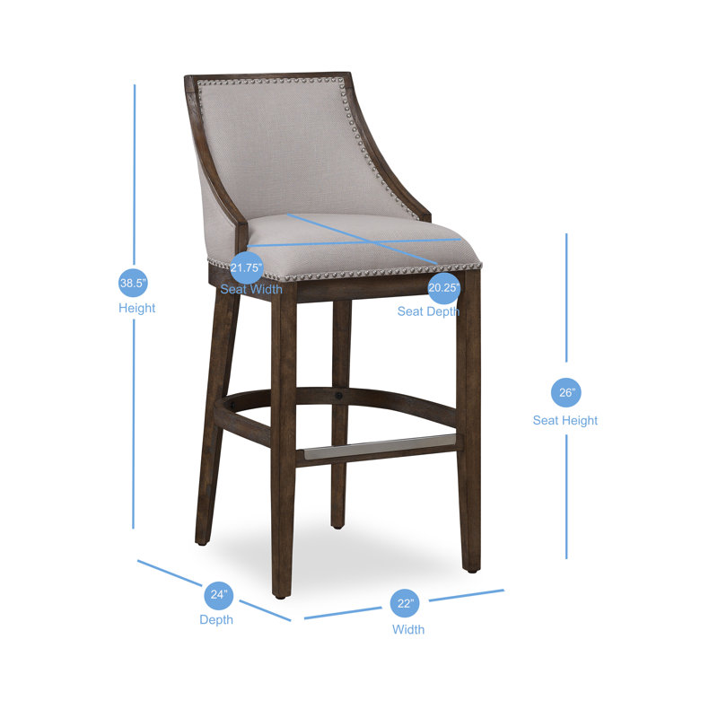 Arnitha Micheline Bar & Counter Stool, Counter Stool (26" Seat Height)