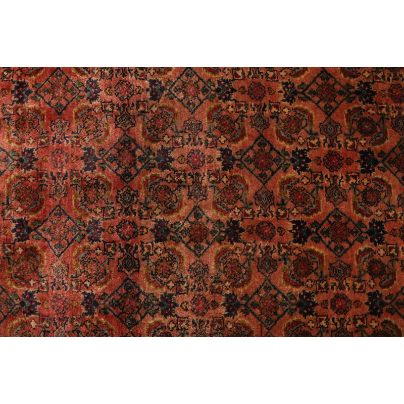Tapis rouge rétro Kayseri 3 pi 7 po x 10 pi 0 po
