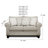 Tapia Sofa, Love Chair Collection