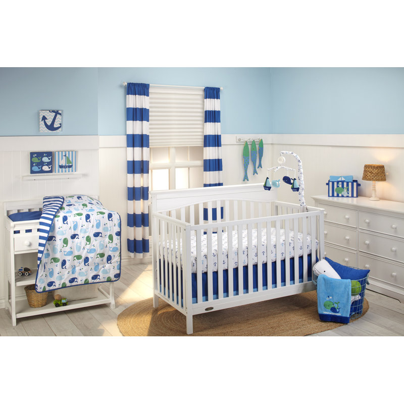 Ricco 3 - Piece Crib Bedding Set