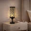 Lampe de table en métal Isebell
