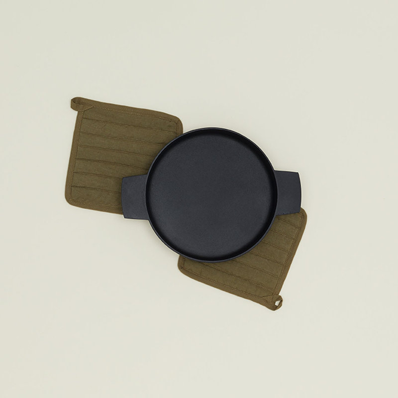 Hawkins New York Pot Holders, Olive