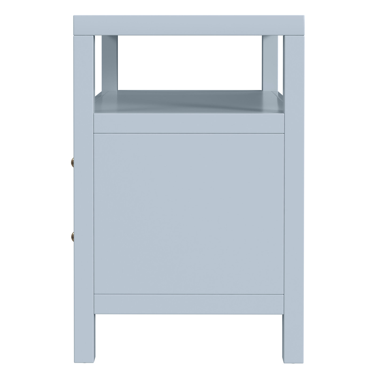 Celine 28" 2-Drawer Nightstand, Light Blue