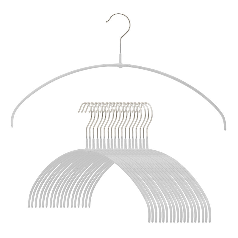 Cintres pour vêtements étroits Mawa, Blanc