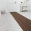 Runner Vintage Look Looped / Hooked Area Rug-1296815965