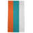 Aqua/Orange/Off White