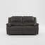 60'' Faux Leather Loveseat