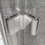 Pivot Shower Doors, Frameless Bi-Fold Swing Shower Door,1/4" (6Mm) Clear Tempered Glass Hardware, Reversible Installation-124566397