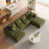 Chenille verte est en rupture de stock