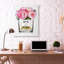 « mode stylisé fleur rose », impression-45196852-45196856