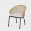 Un accent de salon unique, une chaise décorative saisissante