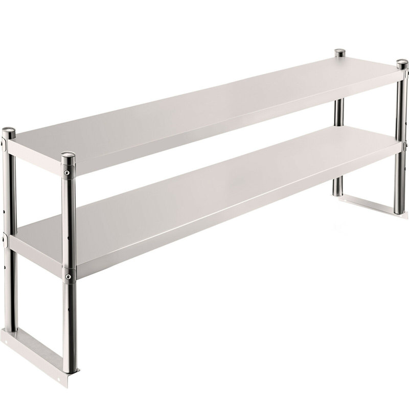 Mariyaah Stainless Steel Add-On Unit, 23.62" H x 48.03" W x 11.81" D