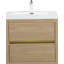 Meuble-lavabo mural avec lavabo, armoire de rangement flottante pour la salle de bain, idéal pour organiser vos articles essentiels et économiser de l'espace-109398205-109398195